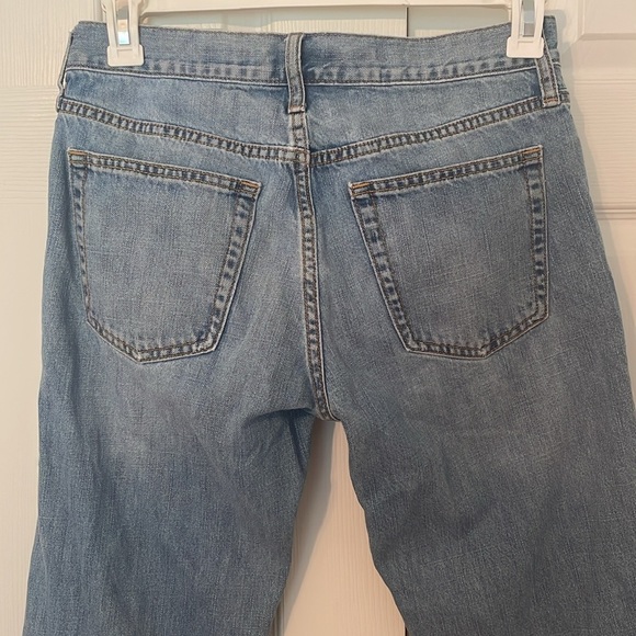 Old Navy Men's Famous Bootcut Blue Jeans EUC Size 31 x 32 Zip Fly Lighter Wash - Picture 4 of 7